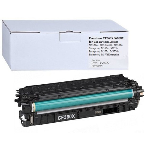 Картридж Bion CF361X Тонер для HP Color LaserJet Enterprise M553n/553X/553dn (9500 стр) Голубой