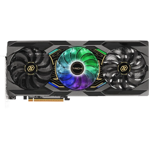 Видеокарта ASRock AMD Radeon RX 9070XT Taichi 16ГБ (RX9070XT TC 16GO), GDDR6, OC, Ret