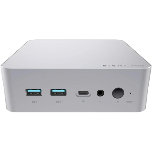Неттоп Digma Pro Minimax X5 (DPP5-ADXW06) i5 12600H (2.7) 16Gb SSD512Gb UHDG Windows 11 Pro GbitEth WiFi BT 100W серебристый