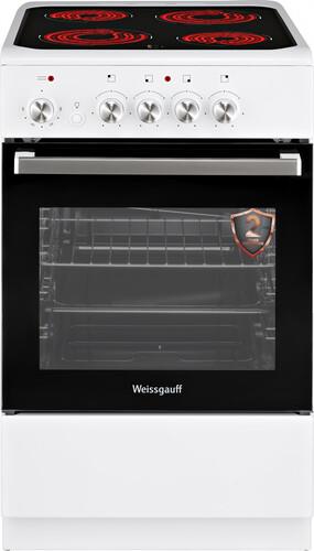 Электрическая плита Weissgauff WES E2V12 WS белый