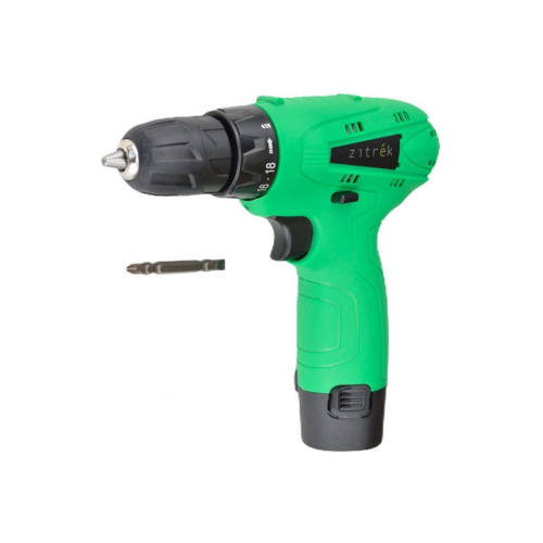 Дрель аккумуляторная ZITREK Green 12Li 063-4072