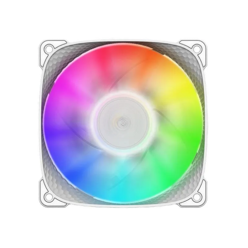 Вентилятор Geometric Future Squama 2505W (1F2505W112001) Single Pack / 120mm, 2000 RPM, 91.3 CFM, 35.06 dBA, 5V ARGB, White