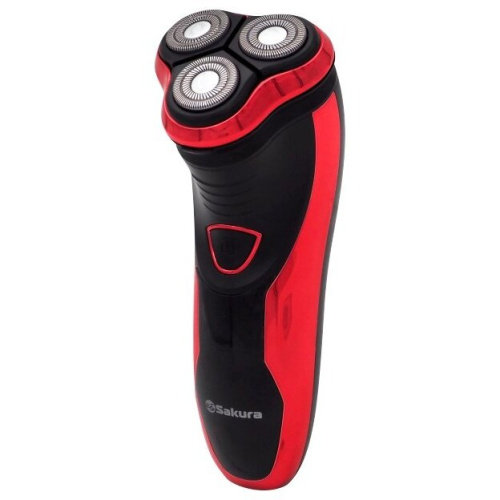 Электробритва SAKURA SA-5409R красно-черный