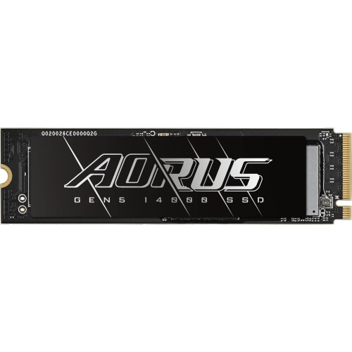 SSD Gigabyte Aorus Gen5 14000 AG514K4TB 4TB M.2 2280 PCI-Express 5.0x4, NVMe 2.0, 3D TLC NAND, Phison PS5026-E26