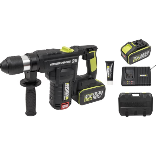 Перфоратор WORX Professional WU399.2 2АКБ+ЗУ