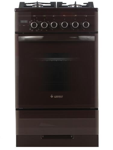 Комбинированная плита Gefest 5502-03 0045 коричневый