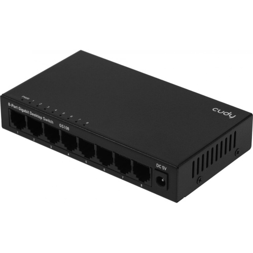 Коммутатор неуправляемый Cudy GS108 (L2) 8x1Гбит/с