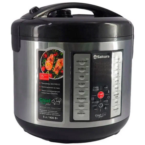 Мультиварка Sakura SA-7766BK