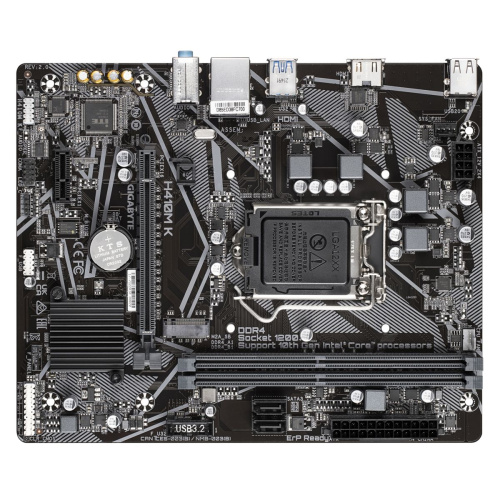 Материнская плата Gigabyte H410M K 2.0, RTL
