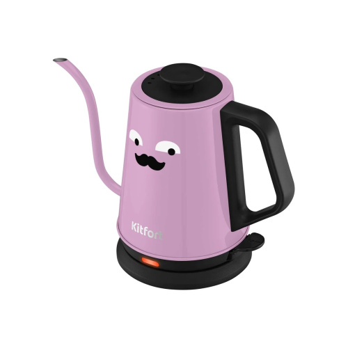Электрочайник Kitfort КТ-6194-3 черный/лавандовый
