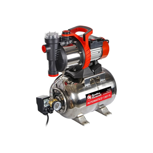 Насосная станция QUATTRO ELEMENTI Automatico 1301 FL Inox (910-249)