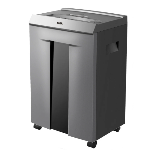 Шредер Deli ET096 серебристый