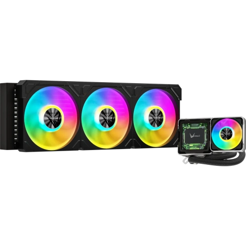 СВО Formula V Line Cryo Wing Digi 360 BK, 360mm, LCD 2.73", 3x120mm, ARGB fans, LGA115X/1200/1700/1851/1366/2011/2066, AM3/AM4