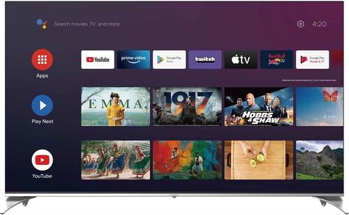 55" (140 см) LED-телевизор Hyundai H-LED55QBU7500 черный