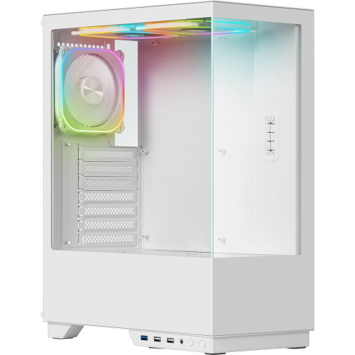 Корпус Defender HyperHub (25133) белый, ATX, 3fans, switch M/BSync