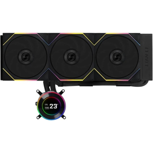СВО Lian Li HydroShift II LCD-C 360TL (GHS2LCD36TB Black) (G89.GHS2LCD36TB.R0) / 3x120mm ARGB PWM Fans