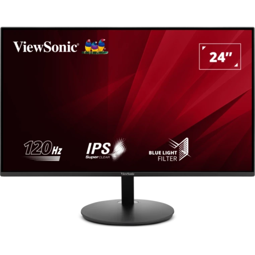 Монитор ViewSonic VA24E1-H черный