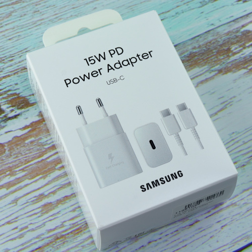 СЗУ Samsung SAM-EP-T1510XWEGRU (USB-C, 15Вт) white