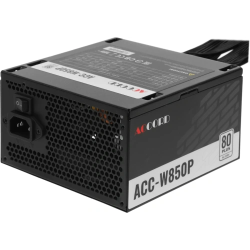 Блок питания Accord ACC-W850P, 850Вт, 120мм, retail