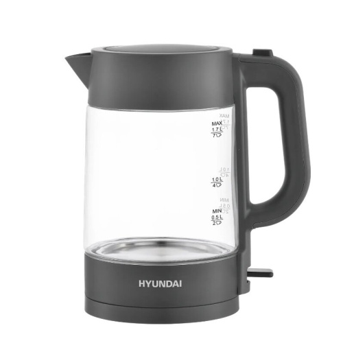 Электрочайник Hyundai HYK-G7707 графит