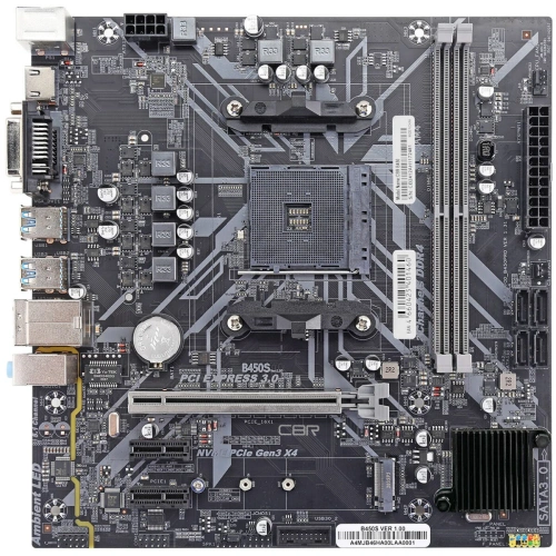Материнская плата CBR B450 (MB-ARB450-BLK)