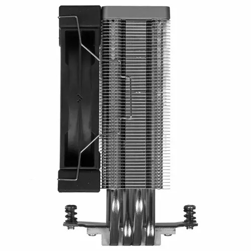 Вентилятор Deepcool AK400 R-AK400-BKNNMN-G-1 155mm, 6mmx4pcs, Fan 120mm, 4-pin PWM, TDP 220W, Al+Cu, Screw, AMD AM5/AM4, LGA1700/1200/115x