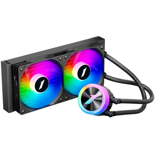 СВО 1STPLAYER TS1 240 Black (TS1-240-BK) / 2x120mm, ARGB, 250W TDP