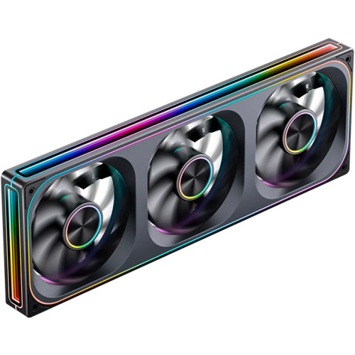 Вентилятор JONSBO ZA-360BR (3 in 1) 120х120х28мм Reverse (PWM, ARGB LED, 700-2400об/мин, черный) Retail