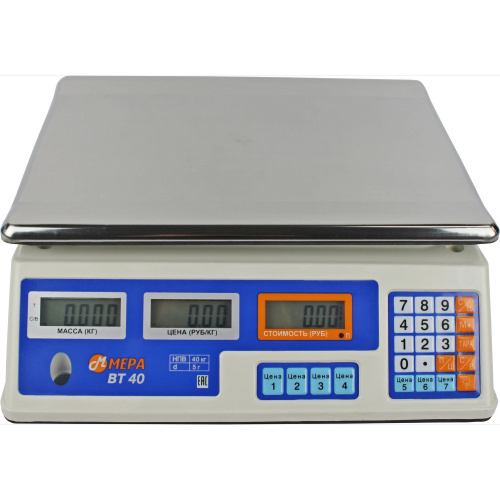 Весы торговые Мера ВТ 40 (71047676)
