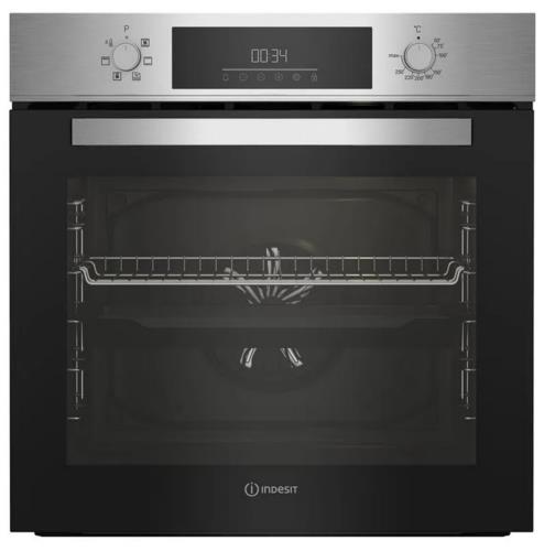 Электрический духовой шкаф Indesit IFE 3644 IX серебристый