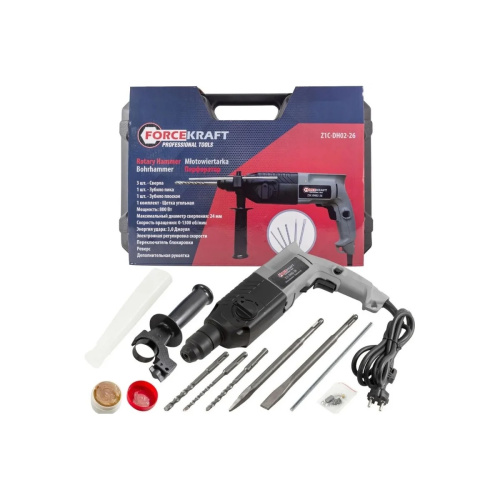 Перфоратор Forcekraft FK-Z1C-DH02-26(51852) электрический 800W
