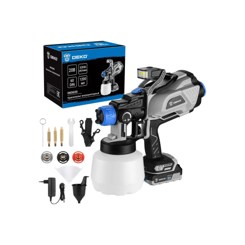 Краскопульт Deko DKSG20 (085-1002) 1200мл