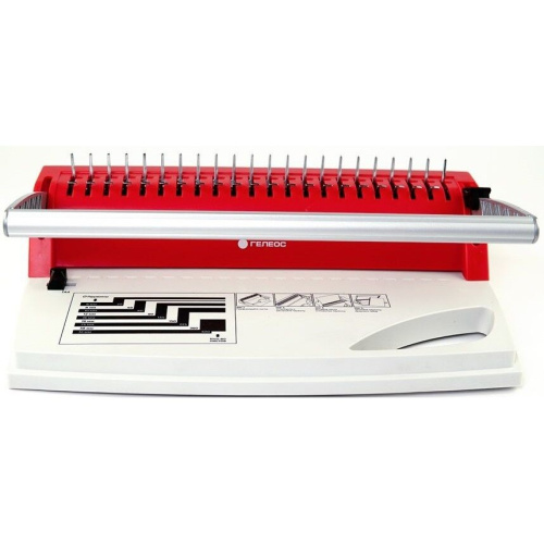 Переплетчик Гелеос БП9ПБК A4/перф.9л.сшив/макс.150л./пластик.пруж. (6-19мм)