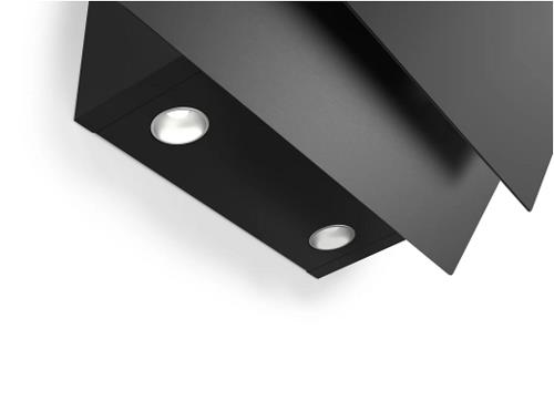 Вытяжка наклонная Bosch DWK65AD30R черный/черный