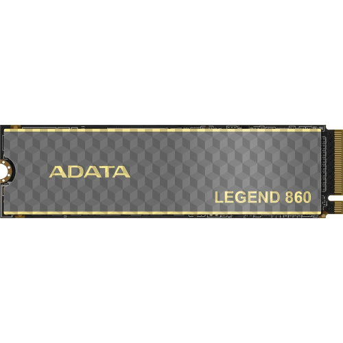 SSD A-DATA Legend 860 (SLEG-860-1000GCS) 1.0TB M.2 (PCI-E 4.0 x4, up to 6000/4000Mbs, 3D NAND, 320TBW, NVMe 1.4, 22x80mm)