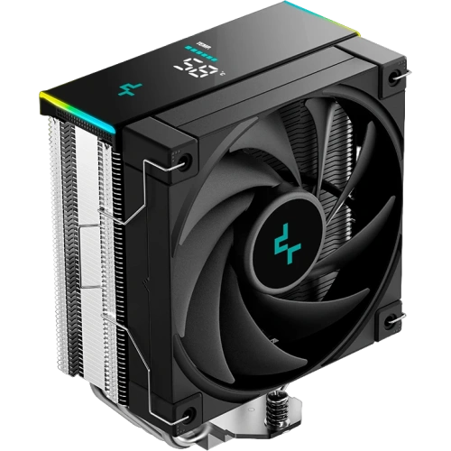 Кулер DEEPCOOL AK400 Digital SE LGA1700/1200/115X/AM5/AM4 (TDP 220W, PWM, Fan 120mm, 4 тепл. трубки, ARGB, черный) Ret