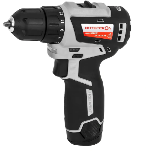 Дрель-шуруповерт Интерскол ДА-10/12В 38 (757.2.2.46)