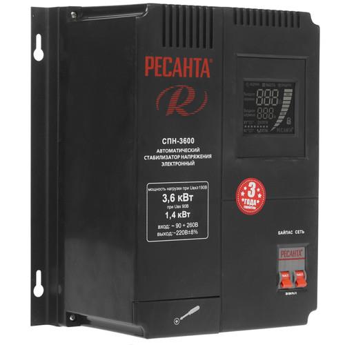 Стабилизатор напряжения Ресанта СПН-3600