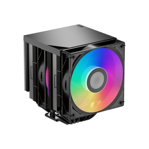 Кулер PCCOOLER RT620Pro TC (rt620protc-bkawyx-gl), 4-pin, ARGB, черный, retail