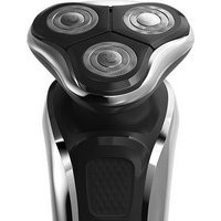 Бритва Polaris PMR 0307RС wet&dry PRO 5 blades+ черный/хром