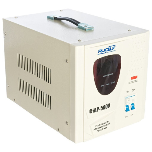 Стабилизатор напряжения Rucelf СтАР-5000 белый