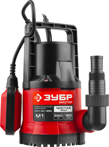 Насос дренажный Зубр НПЧ-М1-550