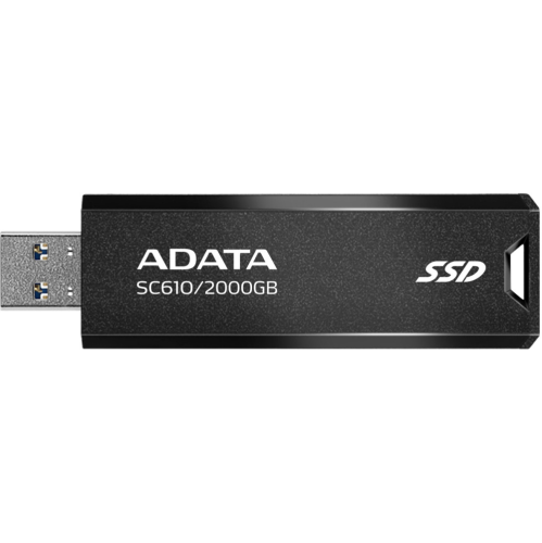 SSD ADATA SC610-2000G-CBK/RD USB 3.2 2TB Black