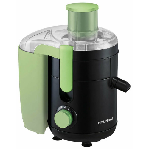 Соковыжималка Hyundai HY-JE1615 черный/зеленый