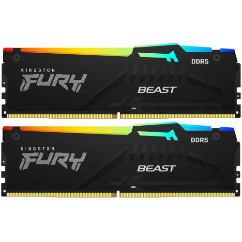 ОЗУ Kingston Fury Beast (KF556C40BB2AK2-64) DDR5 - 2x 32ГБ 5600МГц, DIMM, Ret