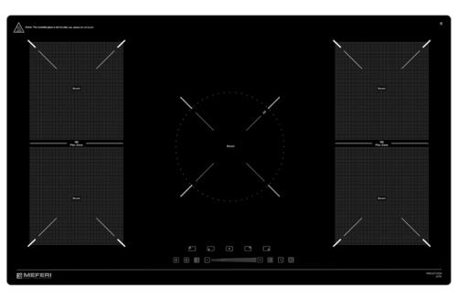 Индукционная варочная поверхность Meferi MIH905BK ULTRA