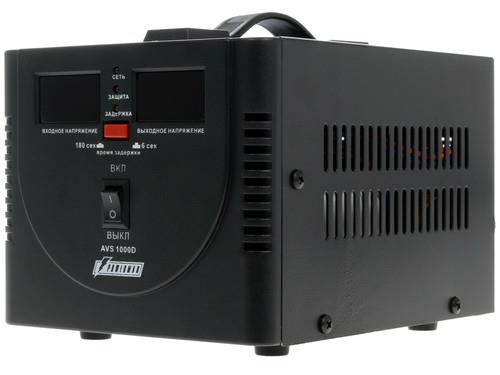 Стабилизатор напряжения Powerman AVS 1000D Black — дополнительный ракурс 2