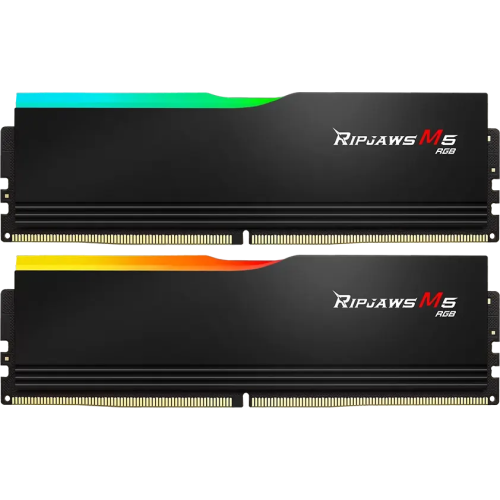 ОЗУ G.SKILL Ripjaws M5 RGB (F5-6000J3238F16GX2-RM5RK) 32GB (2x16GB) DDR5 6000MHz CL32 (32-38-38-96) 1.35V / Black