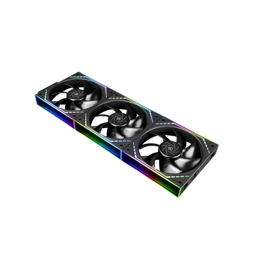 Комплект вентиляторов (3 шт.) Thermalright TL-M12QR-S X3 (Pack of 3) (TRTLM12QRS.3P) / Reverse / ARGB / 120mm PWM
