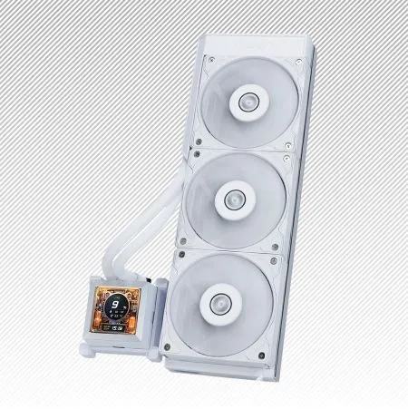 СВО Lian Li HydroShift LCD 360S (HSLCD36SW White) (G89.GHSLCD36SW.R0) / 3x120mm PWM Fans